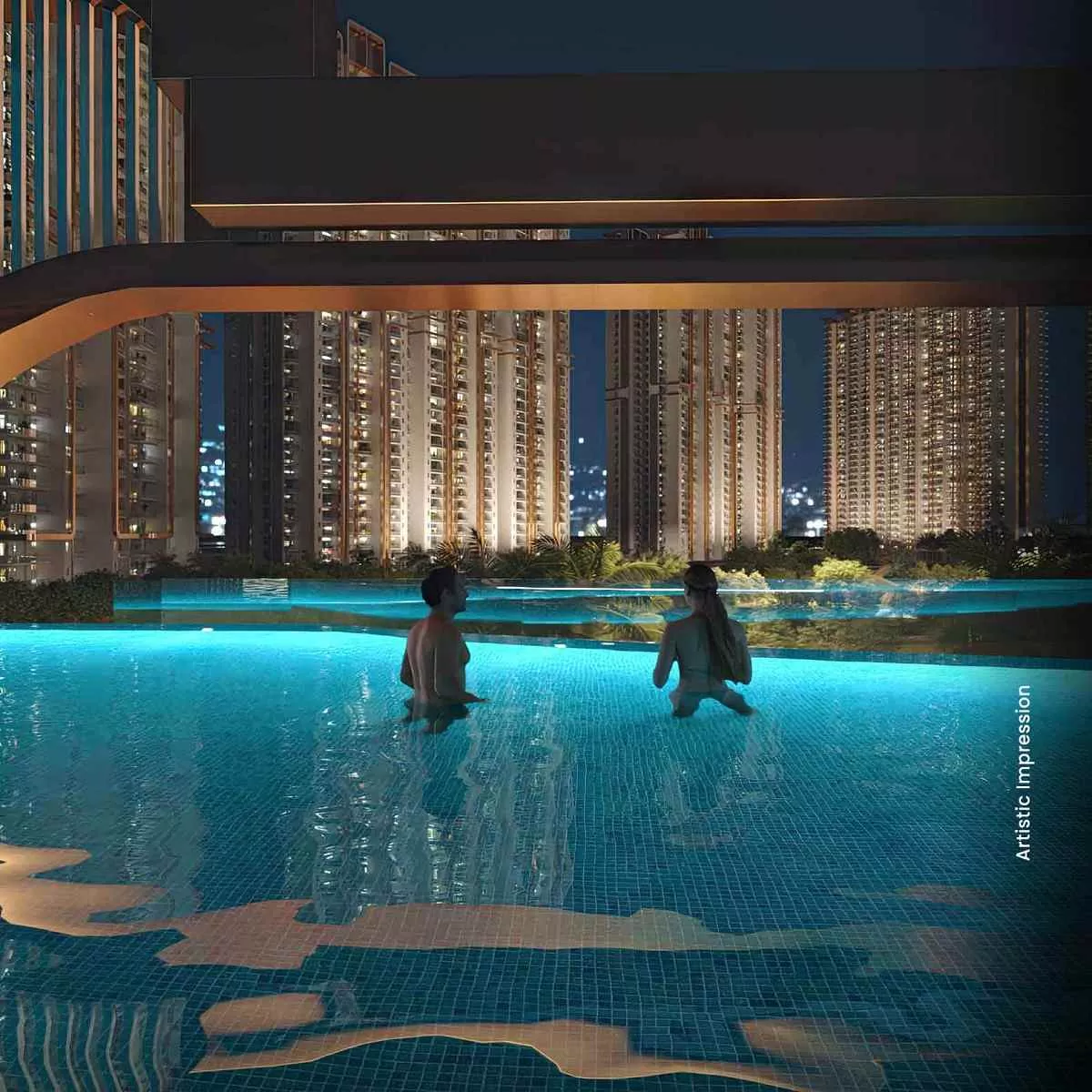 M3M International City Gurgaon Residential Floor street view
